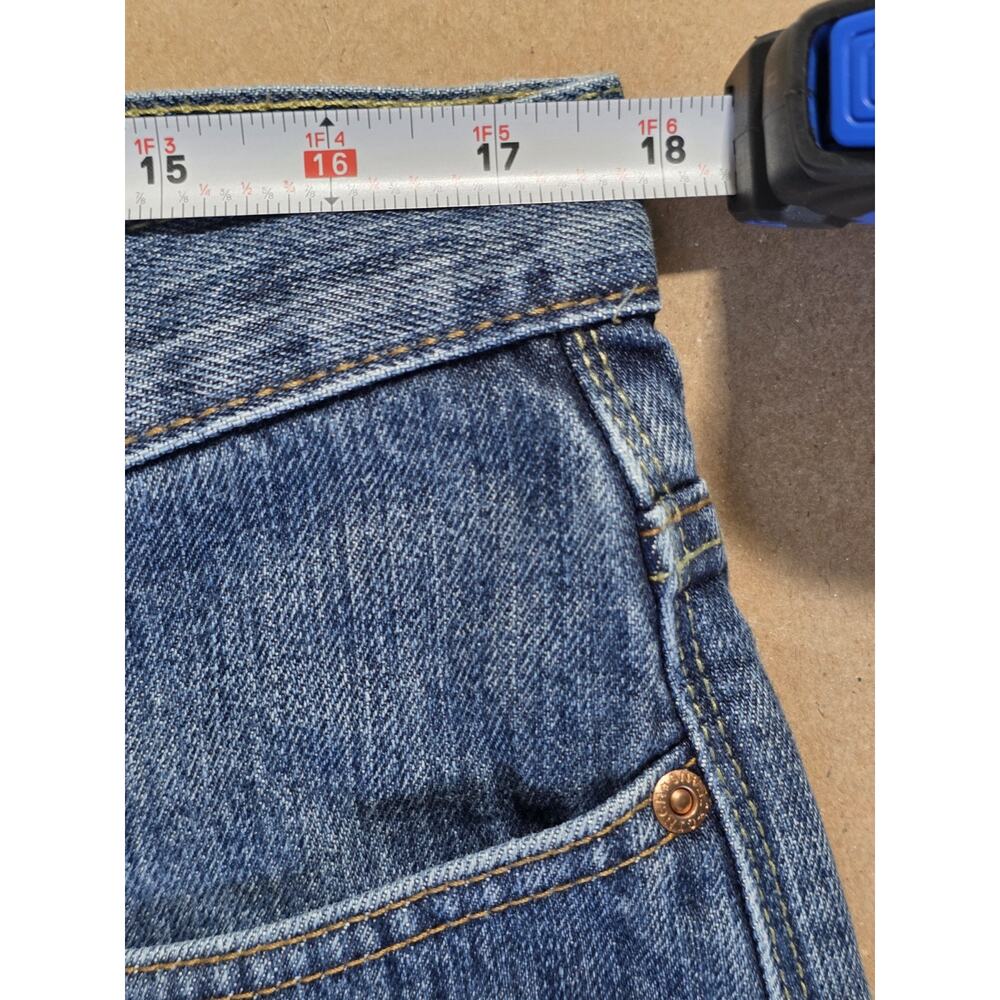 Cinch Mens Jeans 34X32 Blue Medium Wash Western Rodeo Label Relaxed Fit Slim - Picture 5 of 12